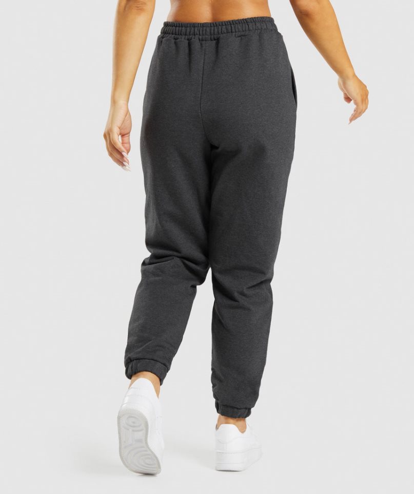 Women's Gymshark Rest Day Sweats Jogger Black | CA 76381A